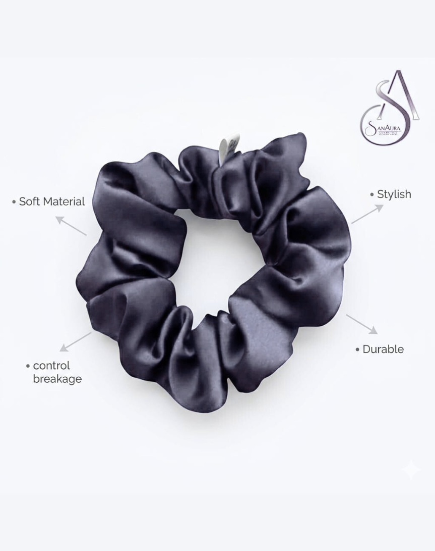 SanAura Hair Scrunchies – 5 Beautiful Colors