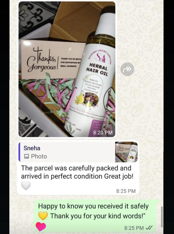 Happy Customer Feedback