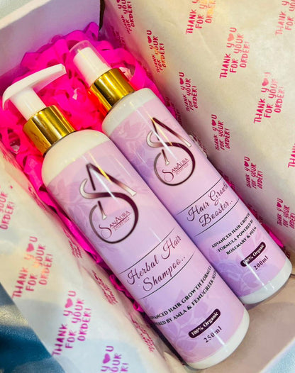 SanAura Hair Growth Combo (Shampoo+Booster)