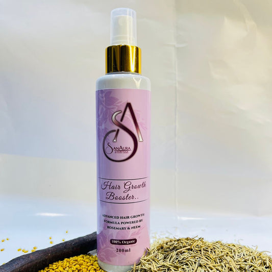 SanAura Hair Growth Booster 200ml – Advanced Herbal Formula