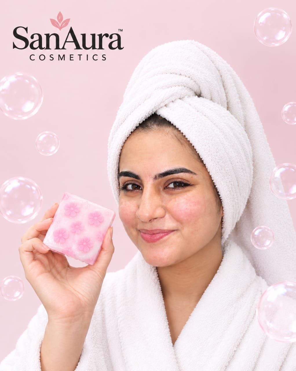 SanAura Blossom Soap Bar
