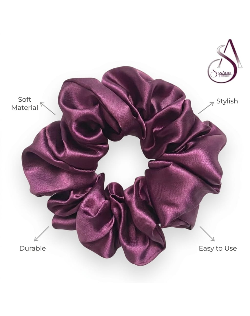 SanAura Hair Scrunchies – 5 Beautiful Colors