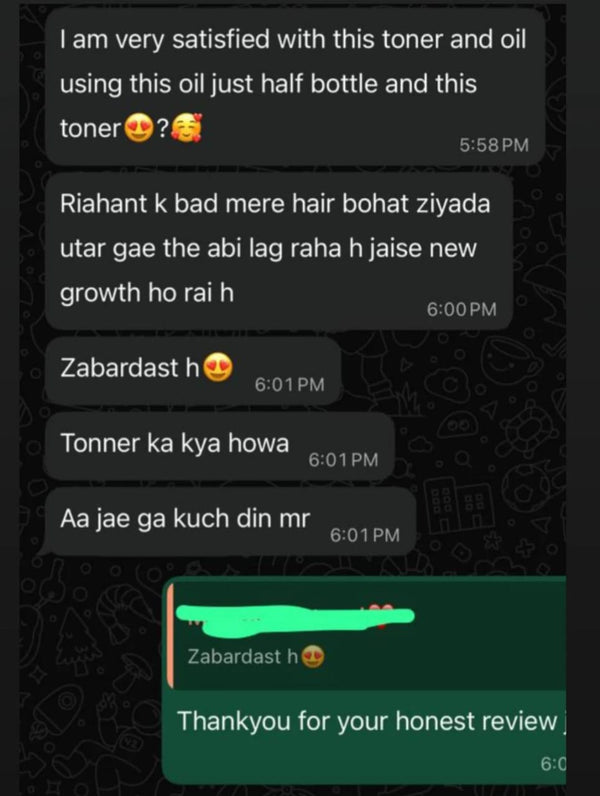 Customer feedback 18