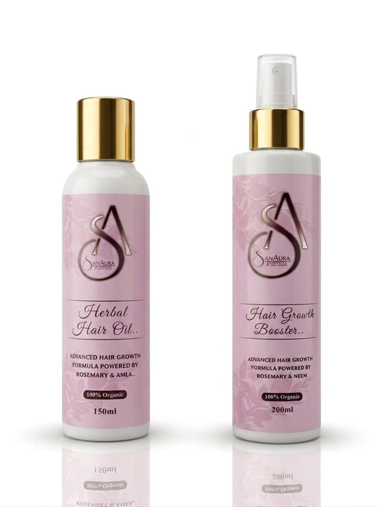 SanAura Hair Booster Combo (Oil+Booster)