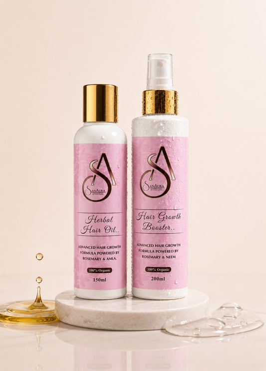 SanAura Hair Booster Combo (Oil+Booster)