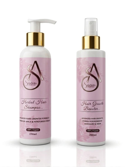 SanAura Hair Growth Combo (Shampoo+Booster)