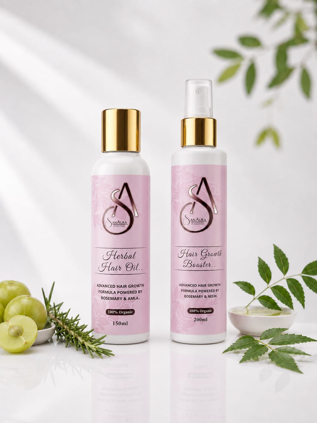 SanAura Hair Booster Combo (Oil+Booster)